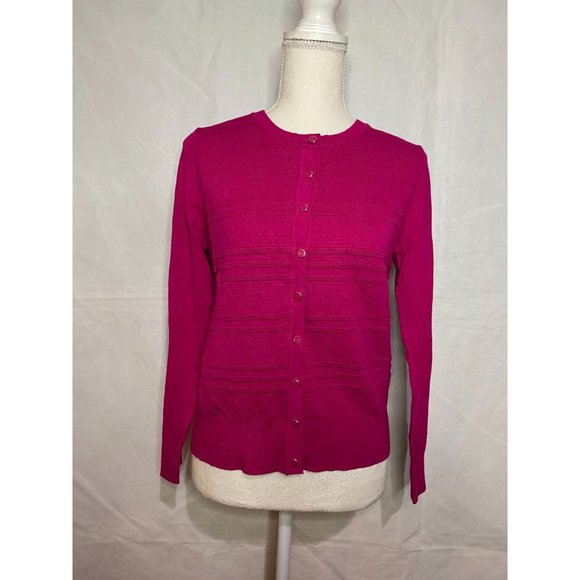 Charter Club Cardigan Sweater, Size Pet/Med - Picture 1 of 6